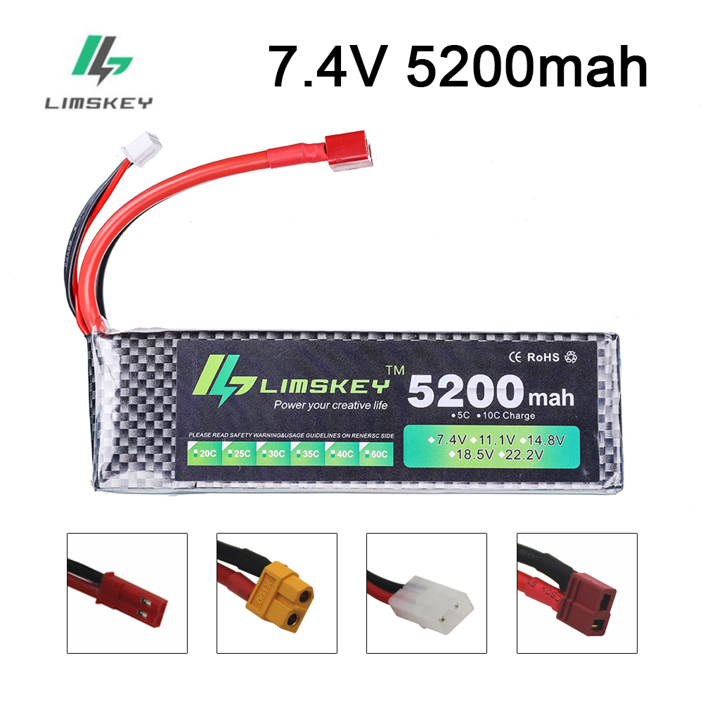 Rc Hobby Helicopter - Limskey Power batterie 7,4 V 5200
