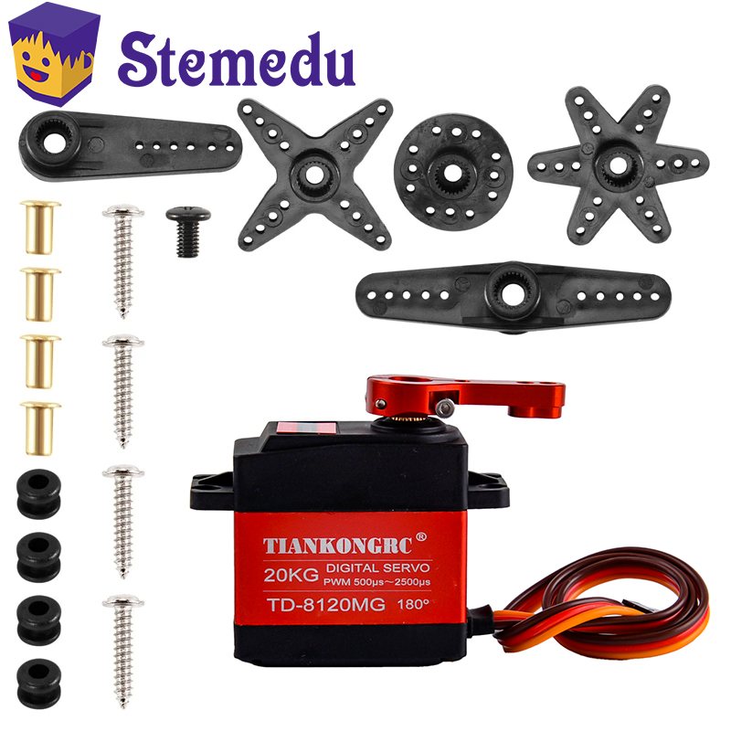 Servo Metal Gear - TD-8120MG wasserdichtes Metall getriebe digitales Servo
