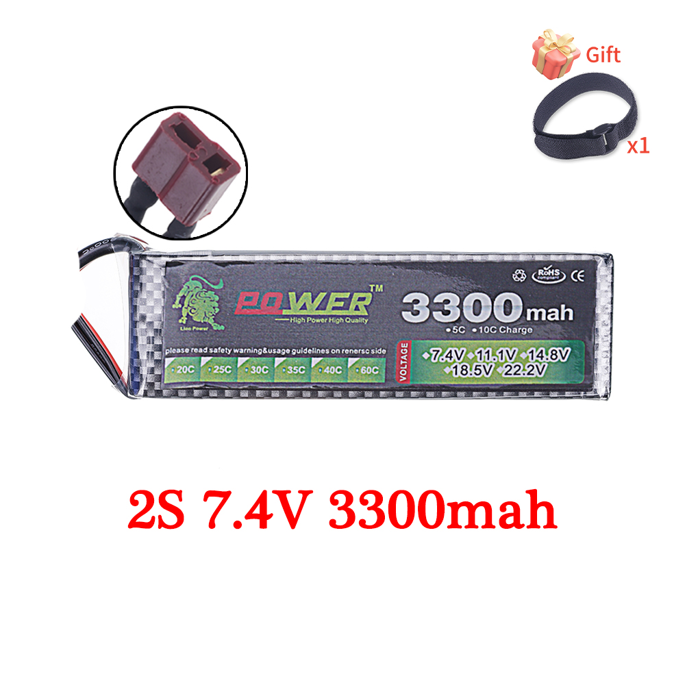 60C Lipo Batterie 3300mAh 7,4V – Rc Hobby Helicopter Bewertung und Preis