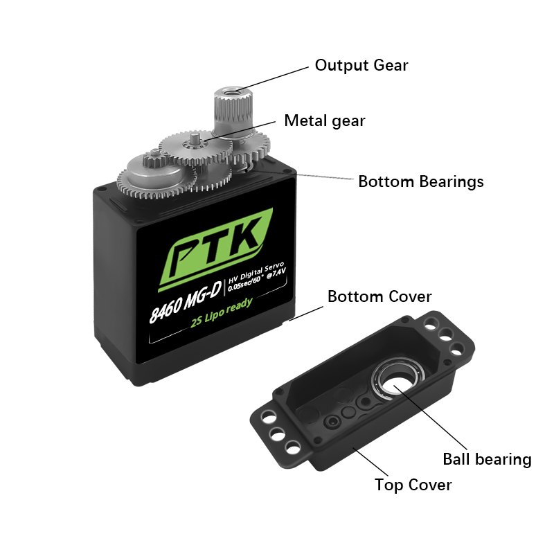 PTK 8460 MG-D9g Digitaler Serv – Servo Metal Gear Bewertung und Preis