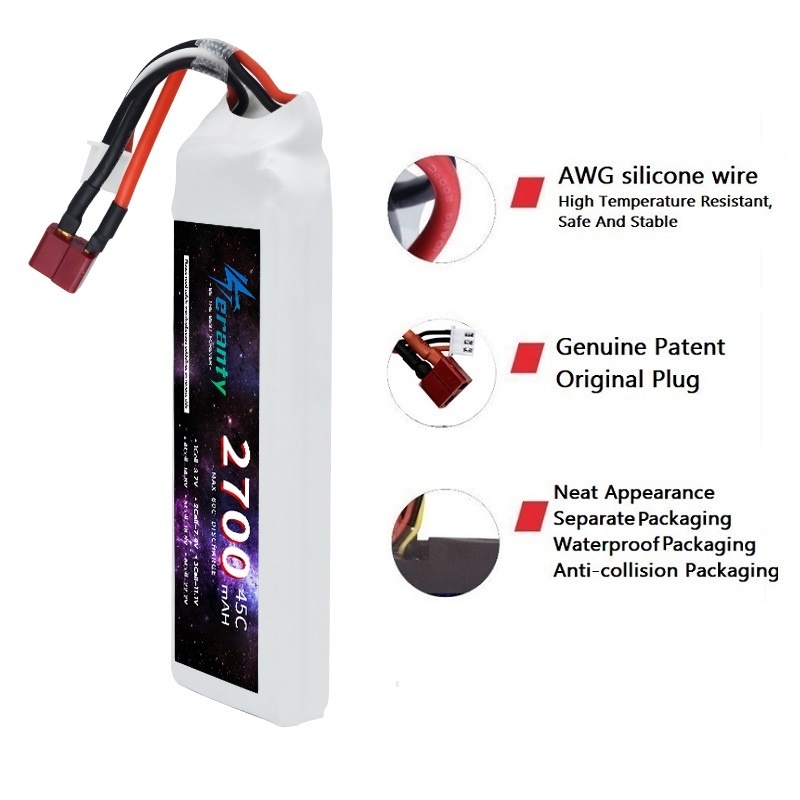 1/3PCS 2S 7,4 V Lipo Batterie  – Rc Hobby Helicopter Bewertung und Preis