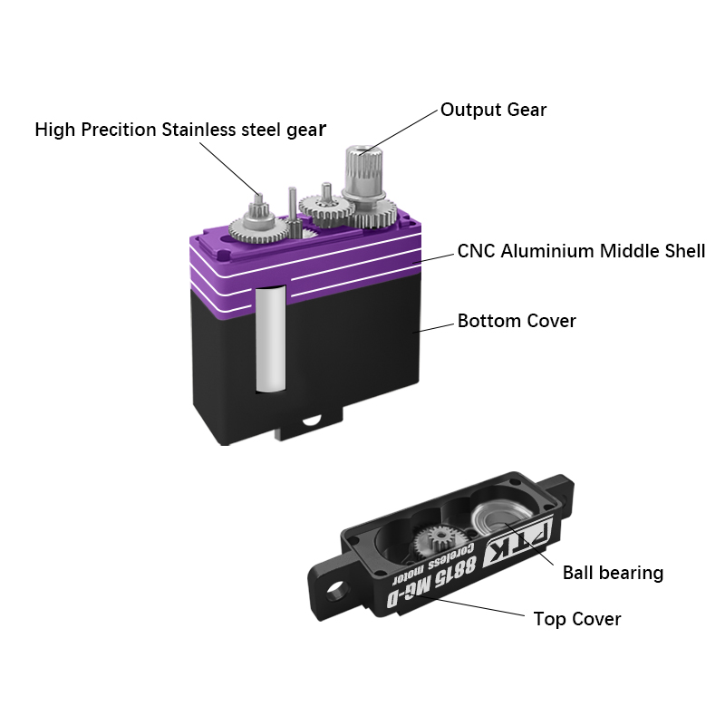 PTK 8815 MG-D Digitales progra – Servo Metal Gear Bewertung und Preis