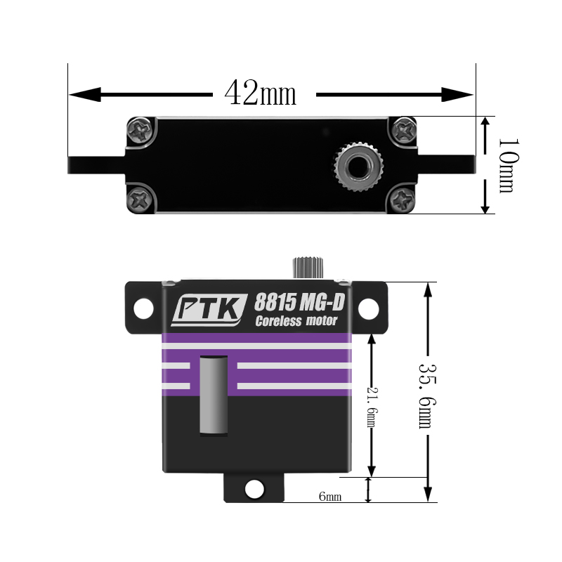 PTK 8815 MG-D Digitales progra – Servo Metal Gear Bewertung und Preis