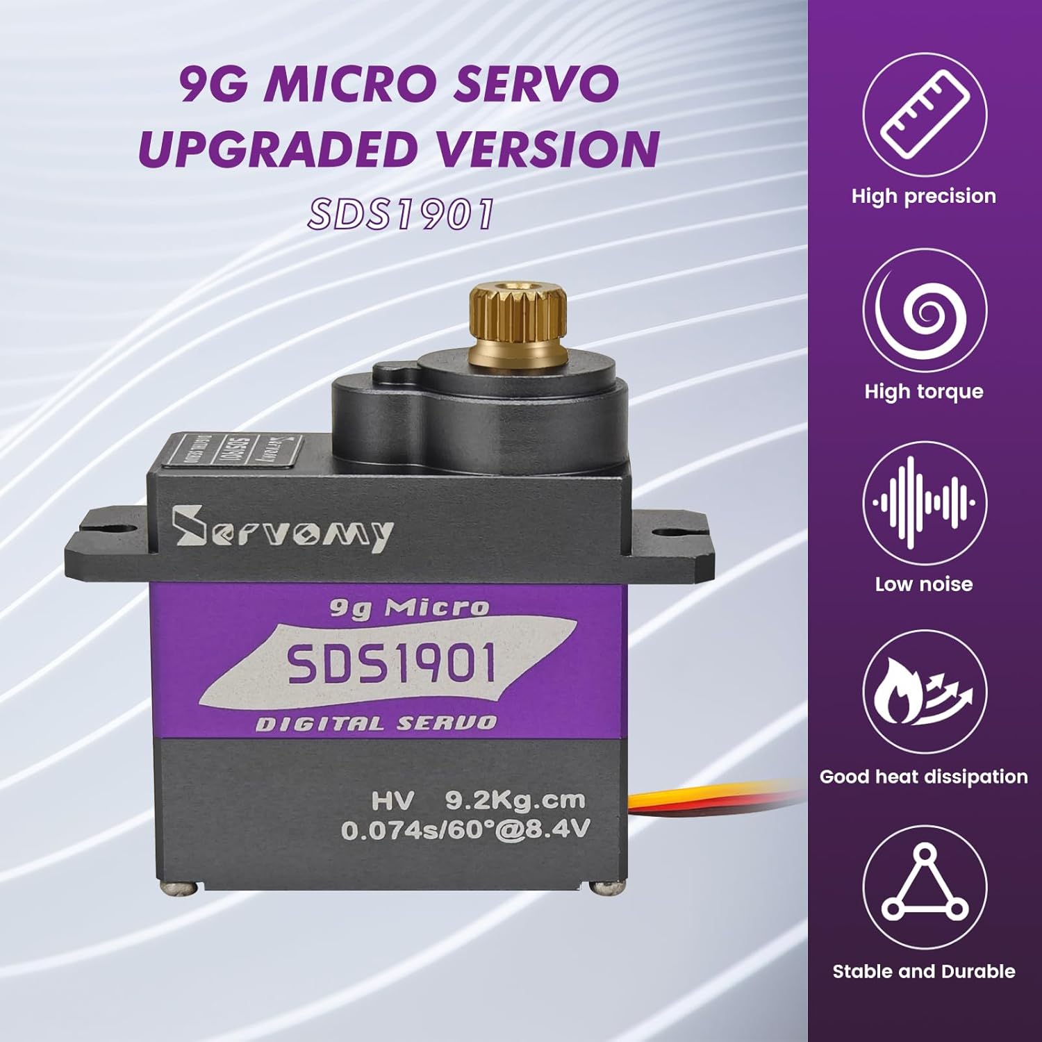 SERVOMY-SDS1901 Digital 9G Mic – Servo Metal Gear Bewertung und Preis