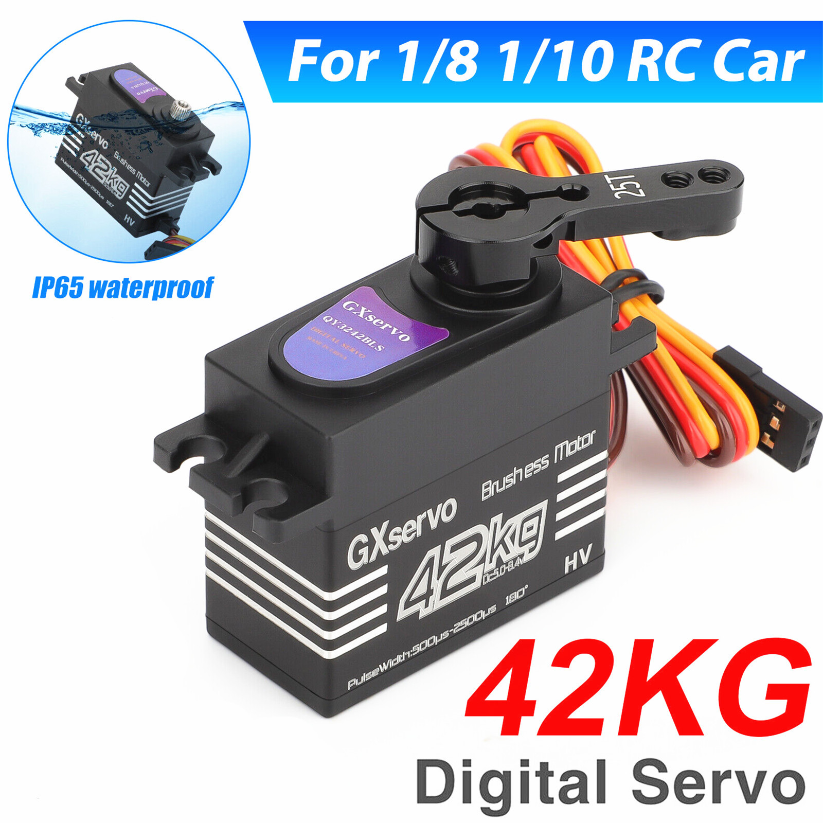 Bürstenloser Motor 180 °   Met – Servo Metal Gear Bewertung und Preis